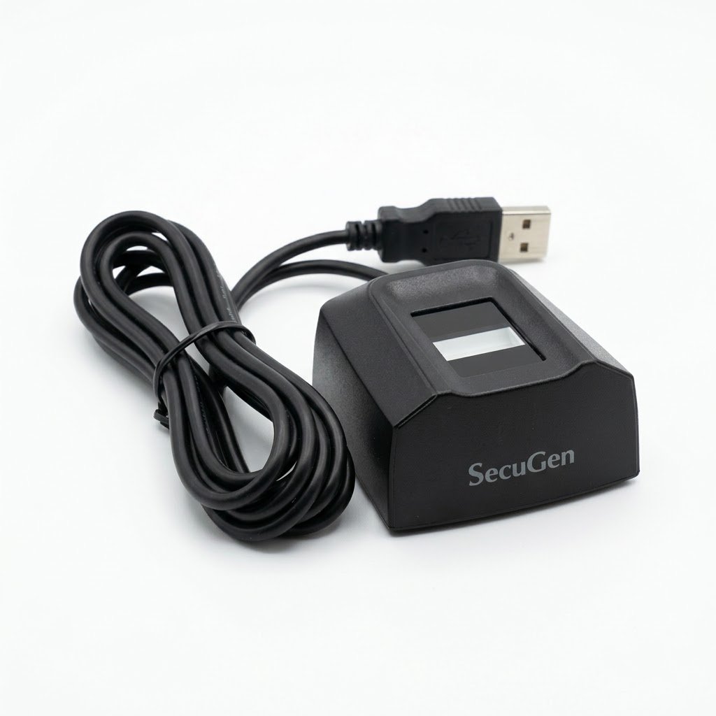 SecuGen HU20-A 2026 model fingerprint scanner – view 1